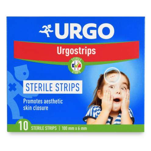 URGO Urgostrips 100 x 6 mm fixační náplasťové stehy 10 ks